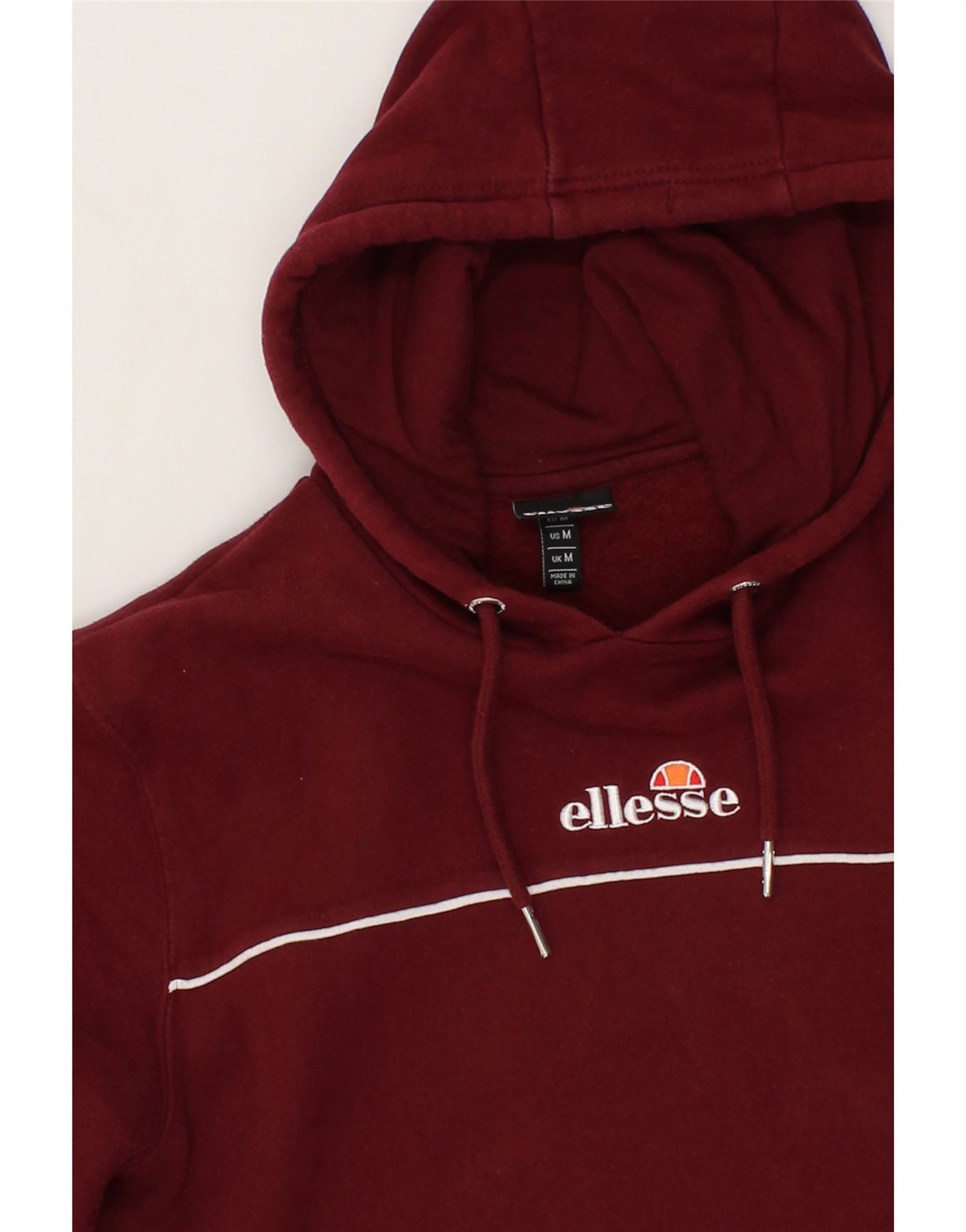 Ellesse burgundy hoodie online