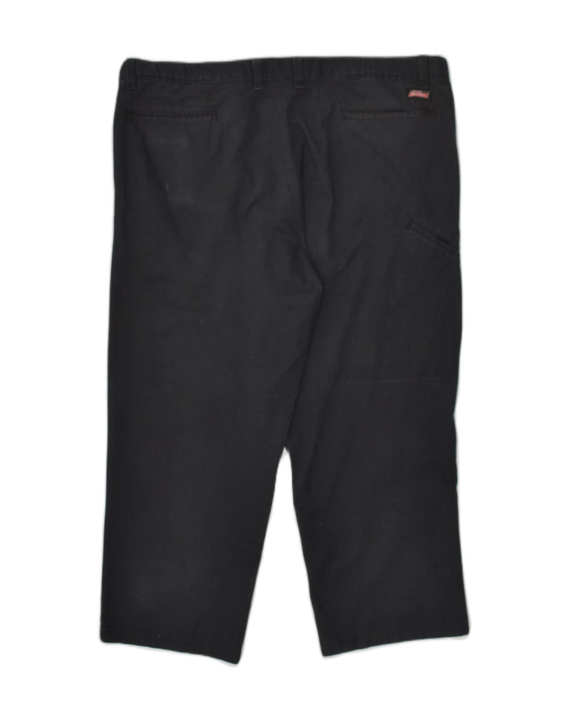 DICKIES Mens Straight Capri Trousers W40 L24 Black | Vintage Dickies | Thrift | Second-Hand Dickies | Used Clothing | Messina Hembry 