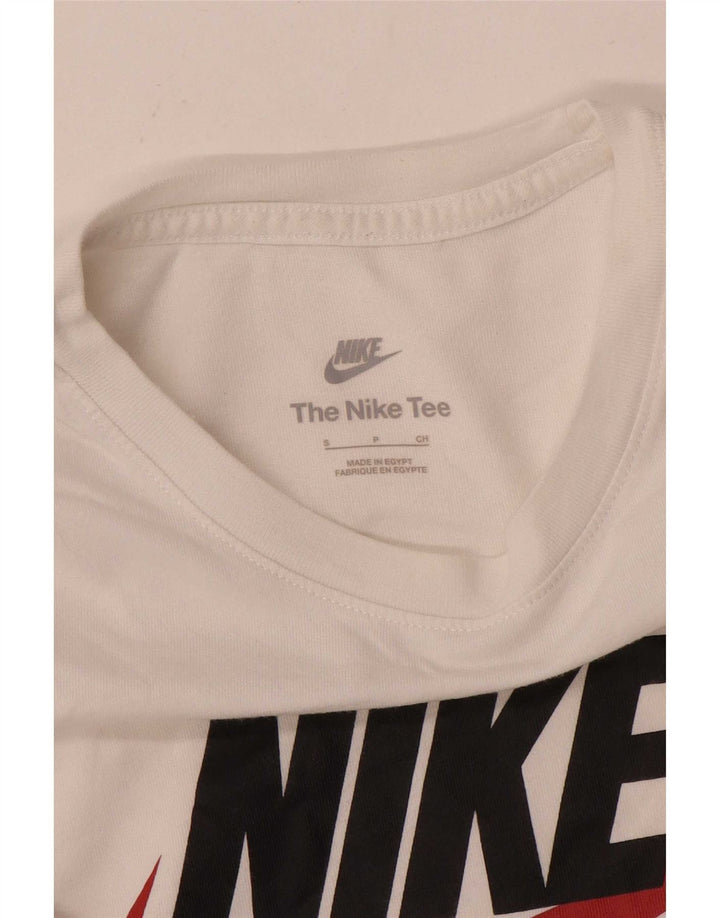 Nike Mens Graphic T-Shirt Top Small White