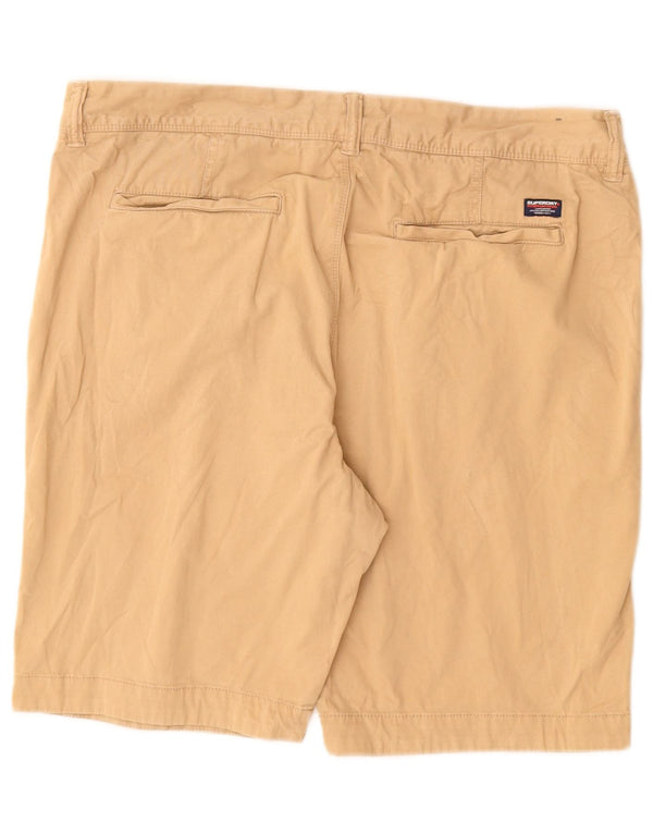 Superdry Mens Chino Shorts W36 Large Beige Cotton