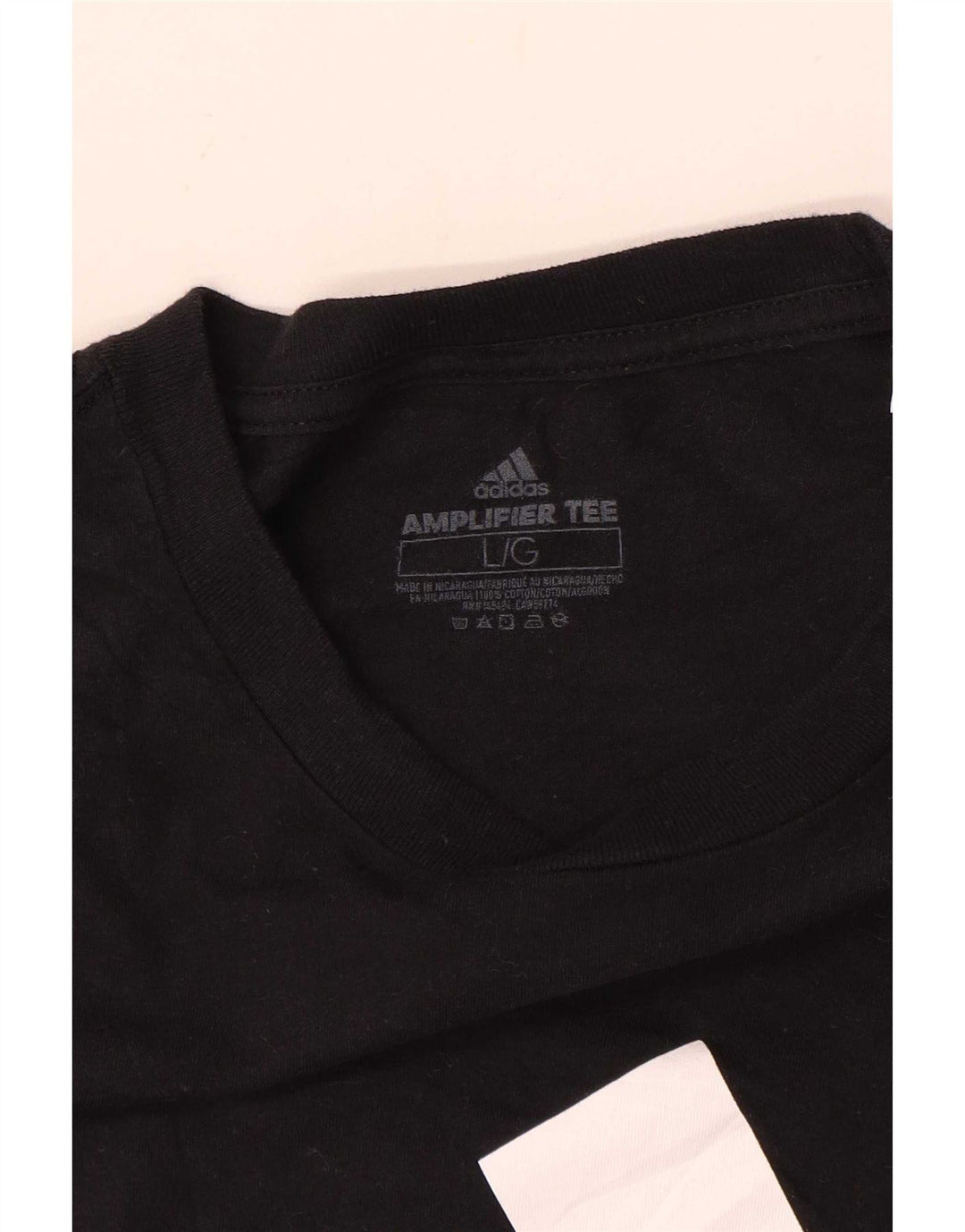 Adidas Mens Graphic T-Shirt Top Large Black