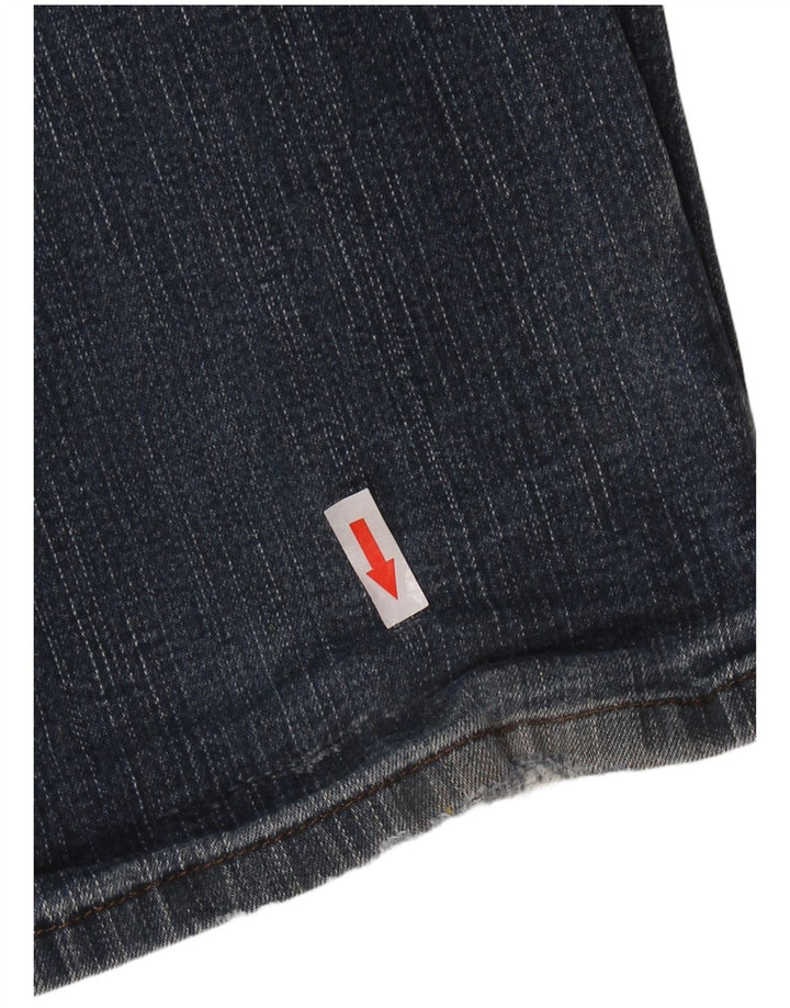 WRANGLER Mens Texas Straight Jeans W34 L30 Blue Cotton