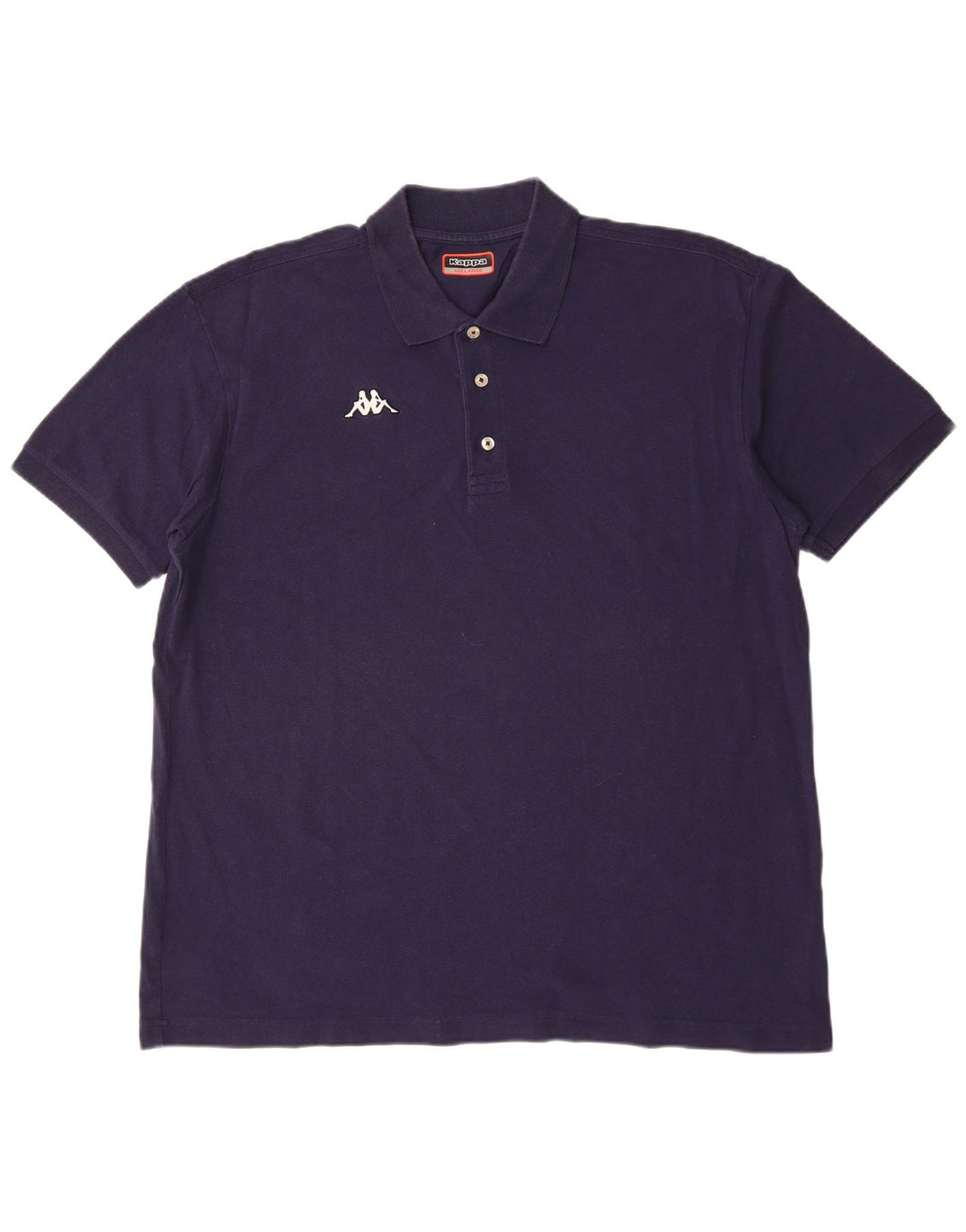 KAPPA Mens Polo Shirt 3XL Navy Blue Cotton