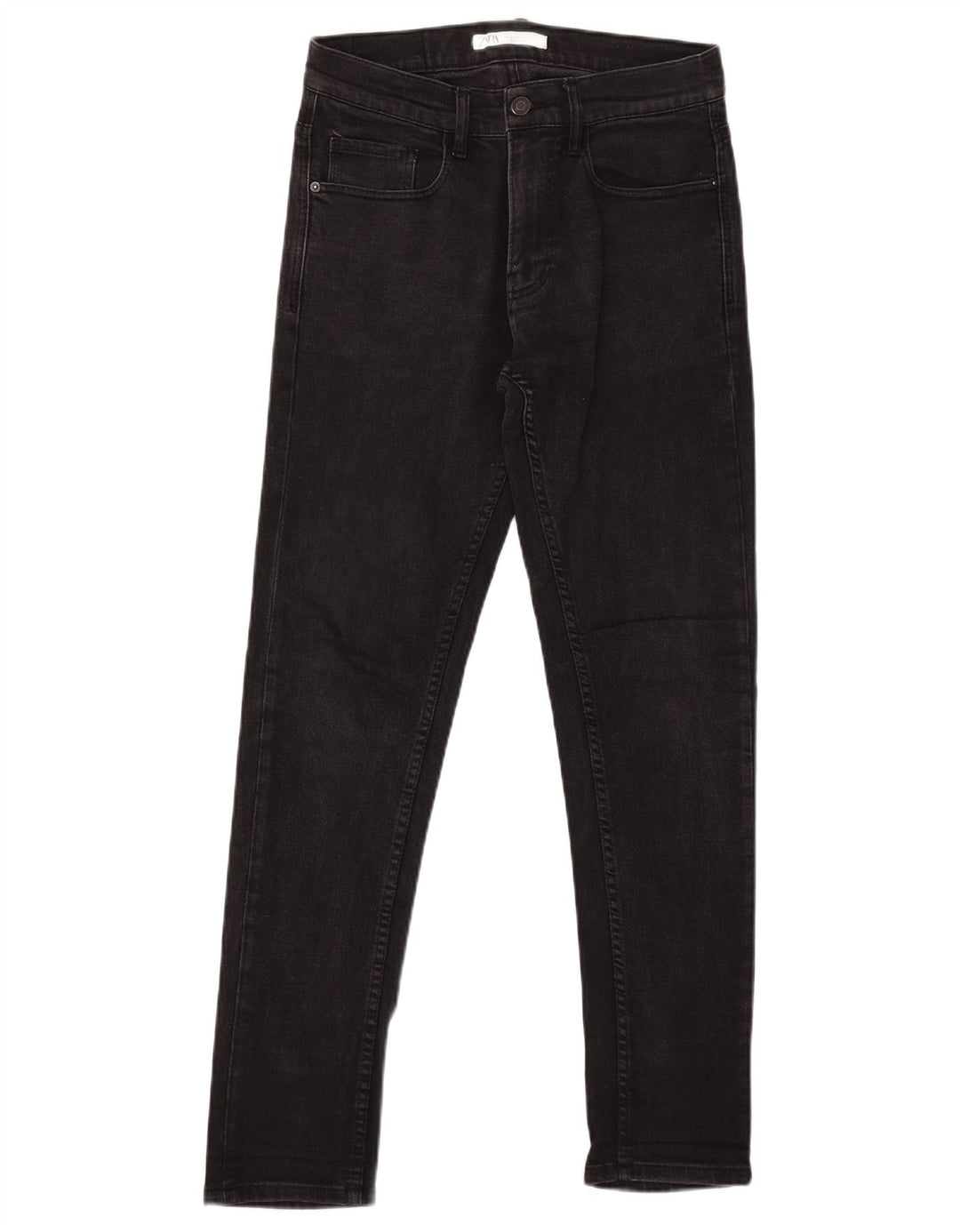ZARA Mens Slim Jeans EU 38 Small W30 L31 Black