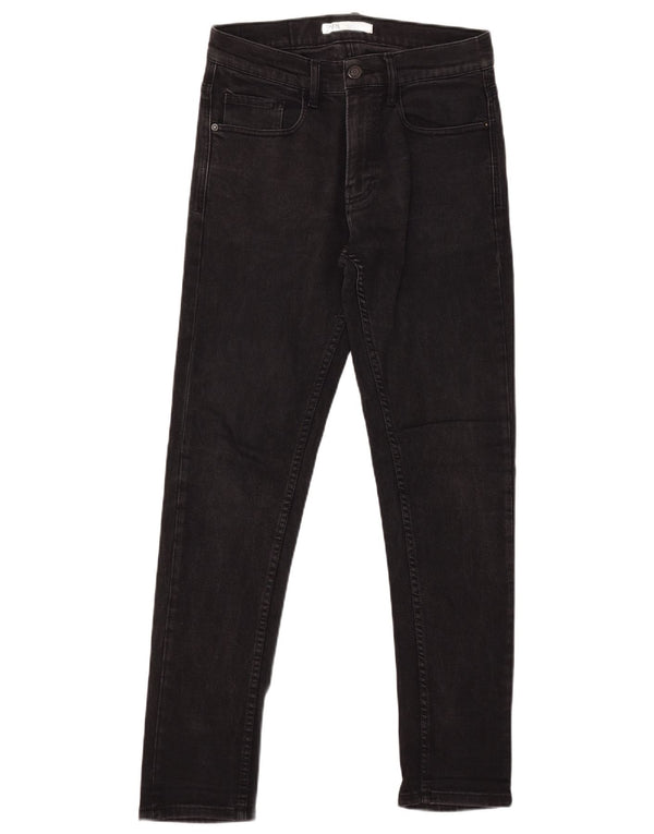 ZARA Mens Slim Jeans EU 38 Small W30 L31 Black