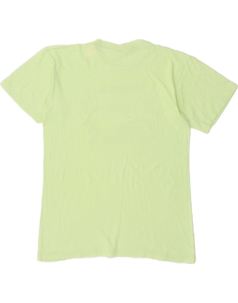 DIADORA Womens Graphic T-Shirt Top Uk 18 XL Green Cotton | Vintage Diadora | Thrift | Second-Hand Diadora | Used Clothing | Messina Hembry 