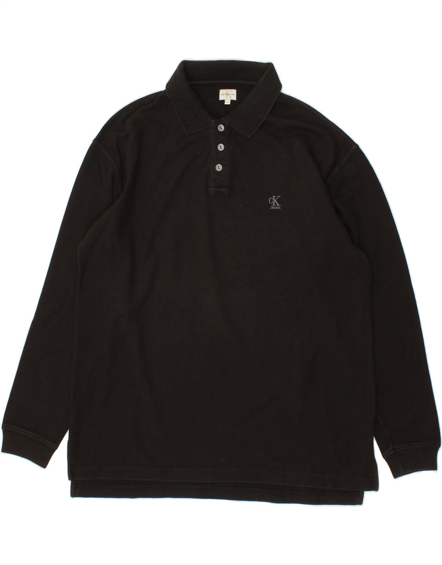 Burberry Long Sleeve shops Polo Shirt Mens XXL