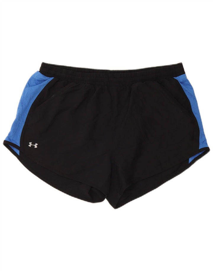 UNDER ARMOUR Mens Sport Shorts Medium  Black Colourblock
