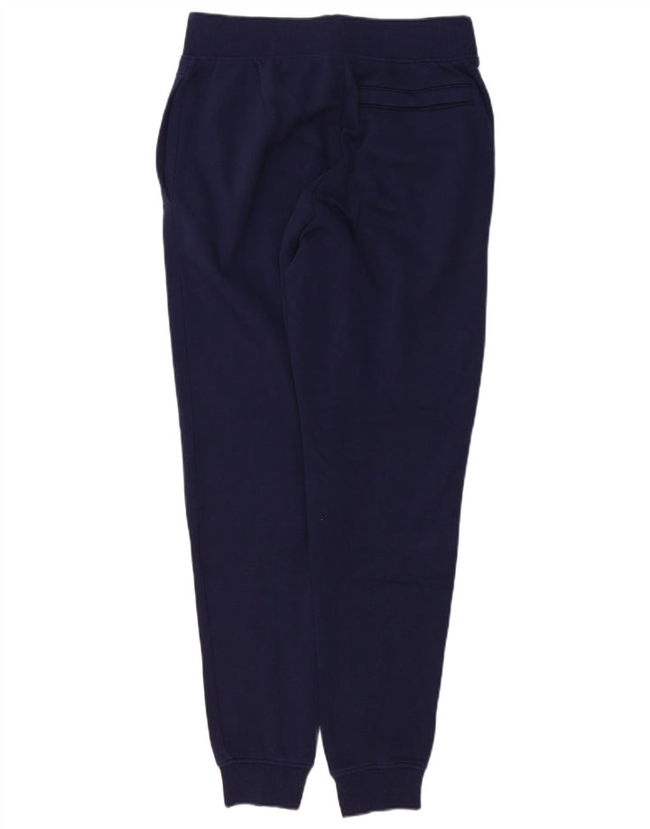 UNDER ARMOUR Mens Tracksuit Trousers Joggers Medium  Navy Blue Cotton