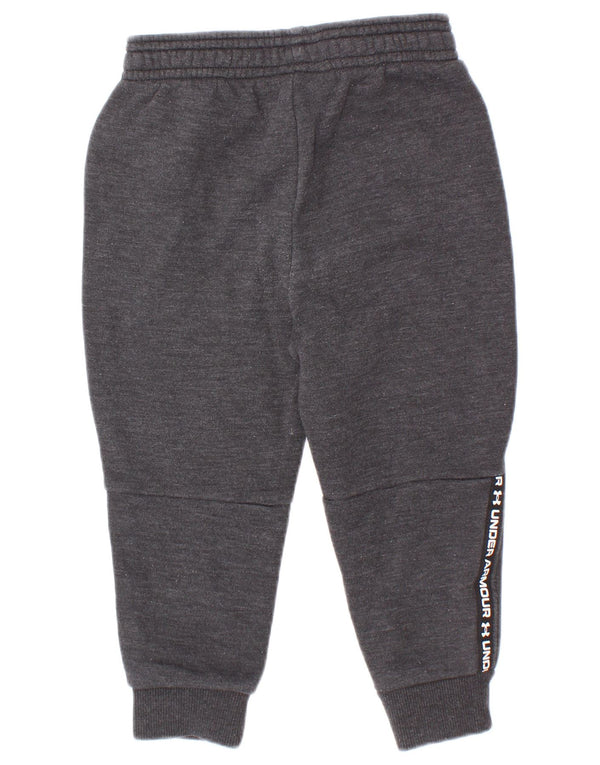 Under Armour Baby Boys Graphic Joggers Tracksuit Trousers 12-18 Months Grey
