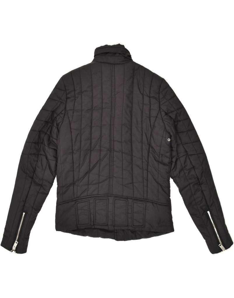 DIESEL Womens Padded Jacket UK 10 Small Black Nylon Vintage Diesel and Second-Hand Diesel from Messina Hembry 