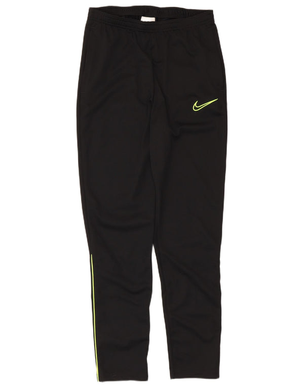 Nike Mens Tracksuit Trousers Small Black Polyester