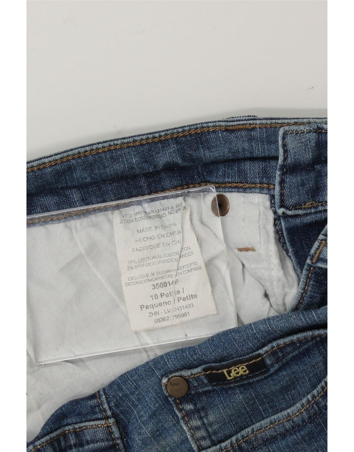 LEE Womens Denim Shorts US 10 Large W32  Blue Cotton Vintage Lee and Second-Hand Lee from Messina Hembry 