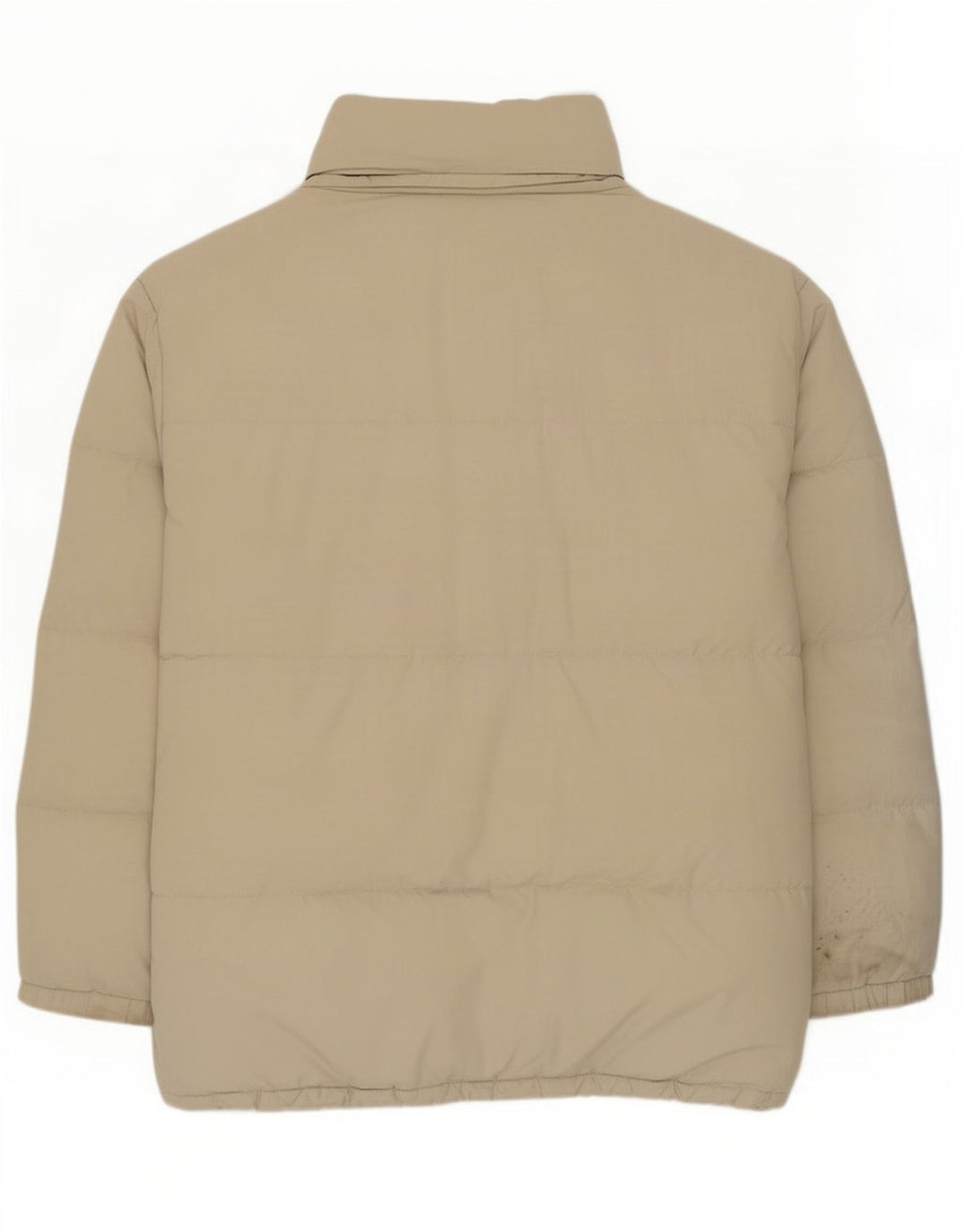 Kappa Mens Hooded Padded Jacket UK 40 Large Beige