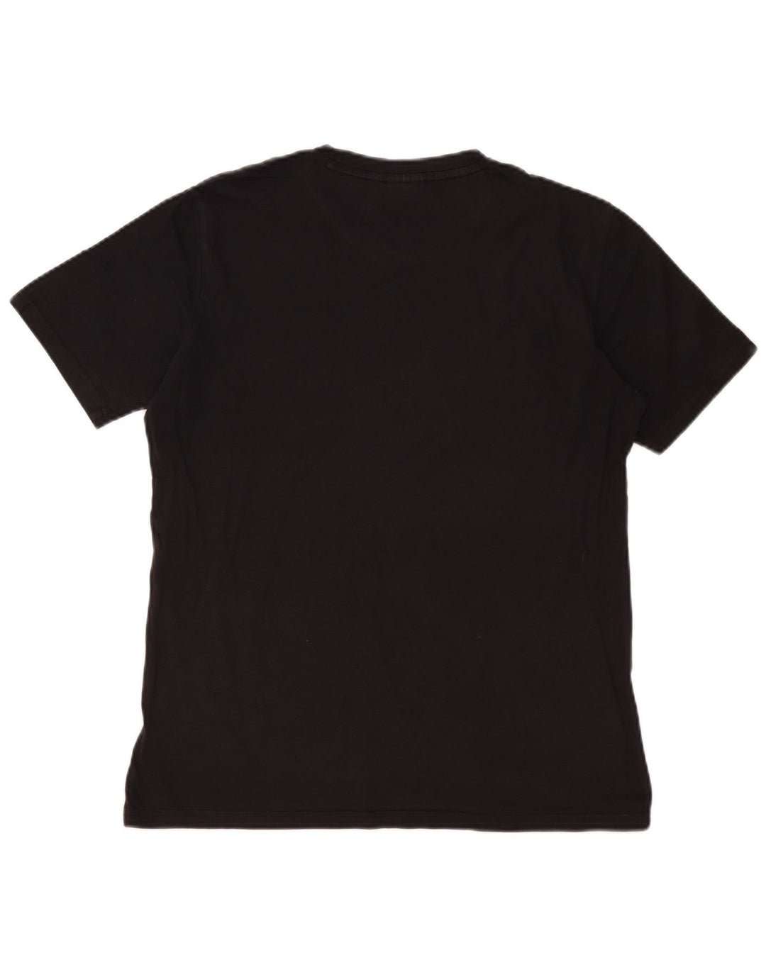 Champion Mens T-Shirt Top Medium Black