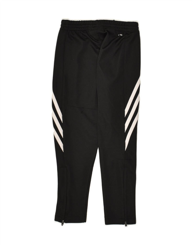 ADIDAS Boys Climalite Tracksuit Trousers 5-6 Years XS Black Polyester | Vintage Adidas | Thrift | Second-Hand Adidas | Used Clothing | Messina Hembry 