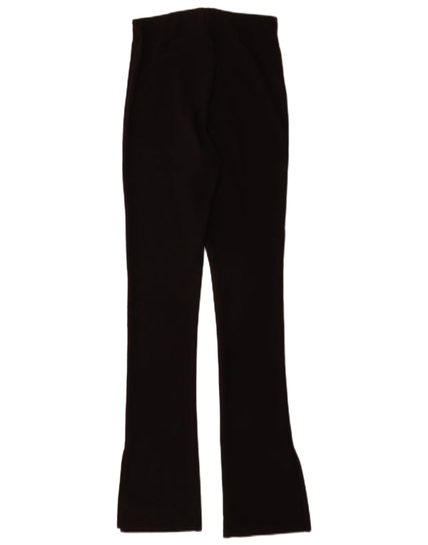 Zara Womens Flare Leggings UK 8 Small Black