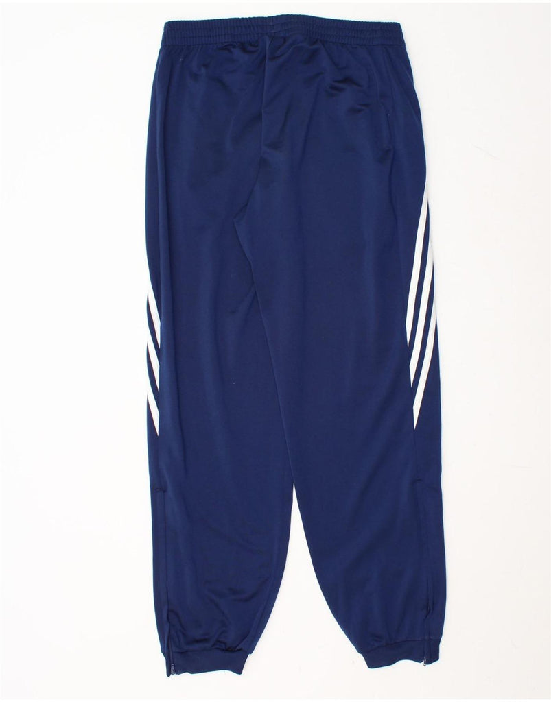 ADIDAS Mens Tracksuit Trousers Joggers Medium  Navy Blue Polyester Vintage Adidas and Second-Hand Adidas from Messina Hembry 