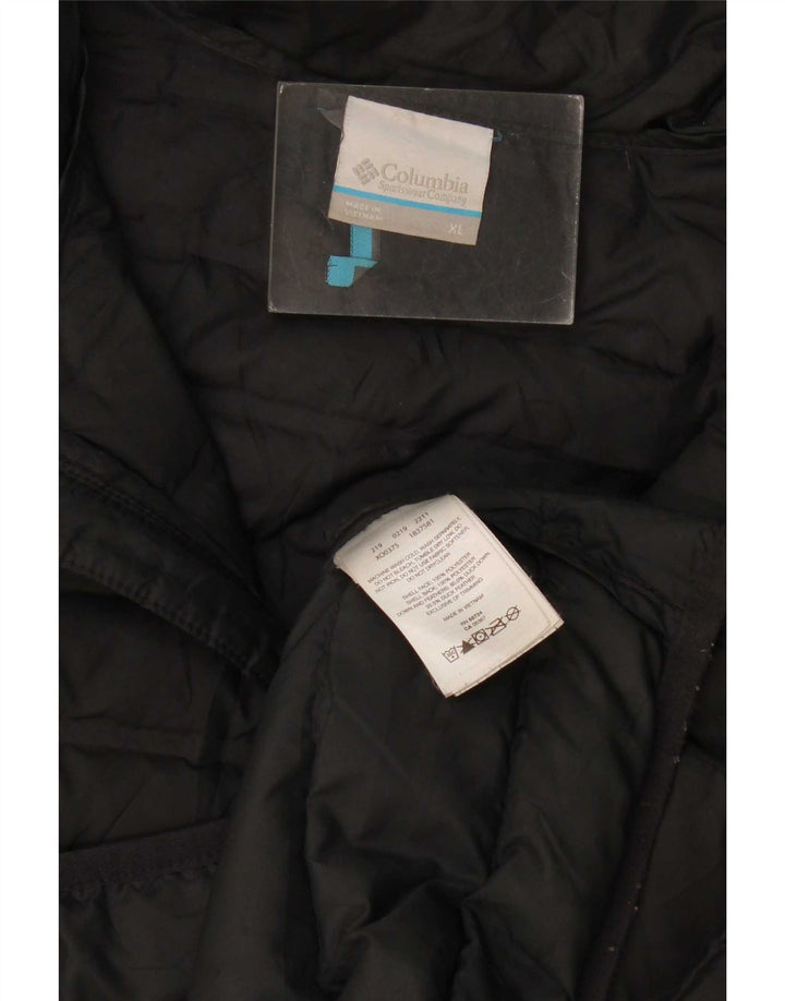 Columbia Mens Padded Gilet UK 42 XL Black Polyester