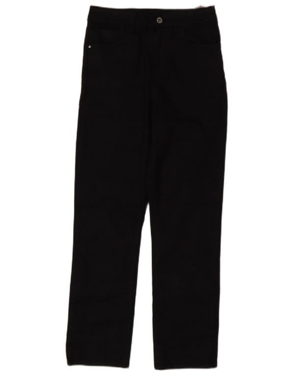 Zara Womens Straight Jeans EU 36 XS W26 L26 Black Cotton