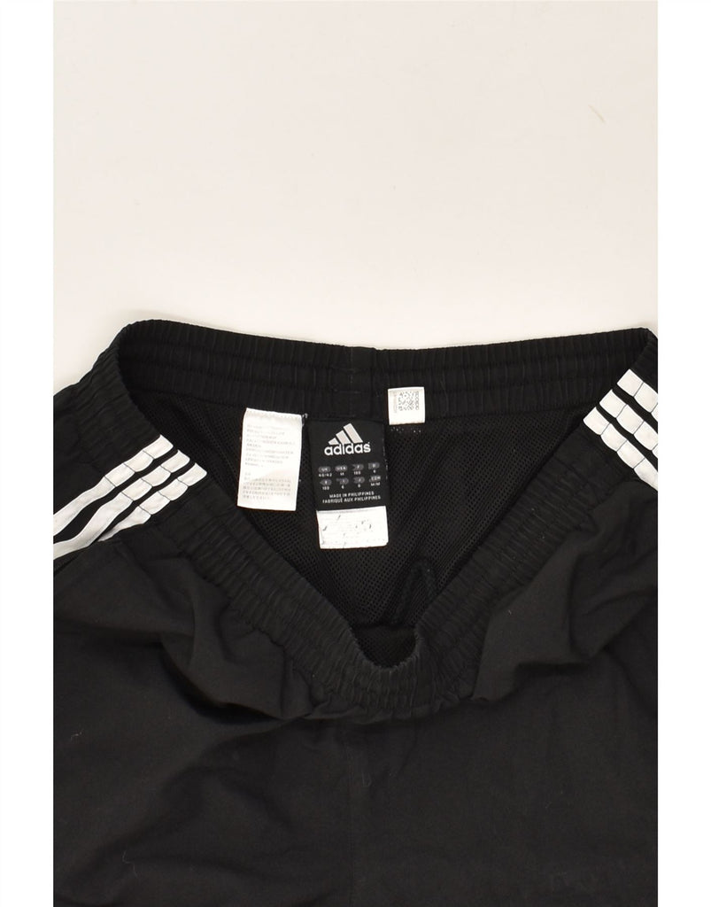 ADIDAS Mens Tracksuit Trousers Joggers UK 40/42 Medium Black Polyester | Vintage Adidas | Thrift | Second-Hand Adidas | Used Clothing | Messina Hembry 