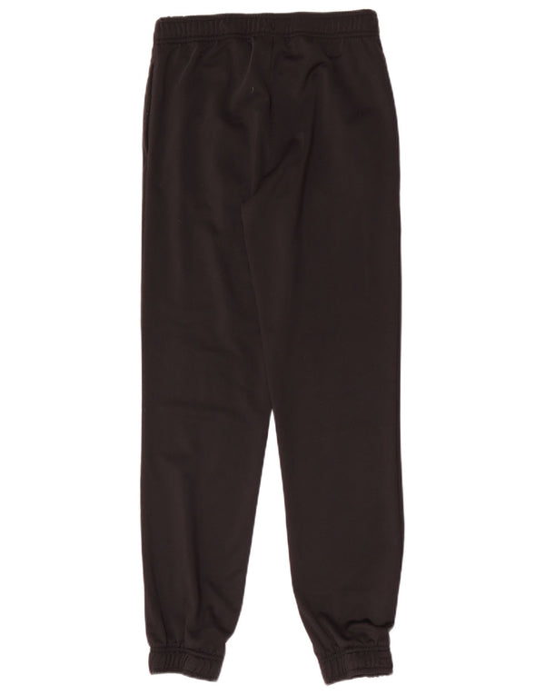 Puma Boys Tracksuit Trousers Joggers 13-14 Years Black Polyester
