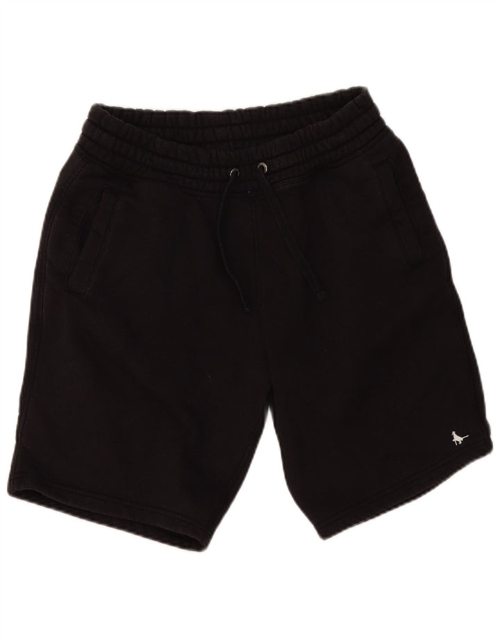 JACK WILLS Mens Sport Shorts Medium  Black