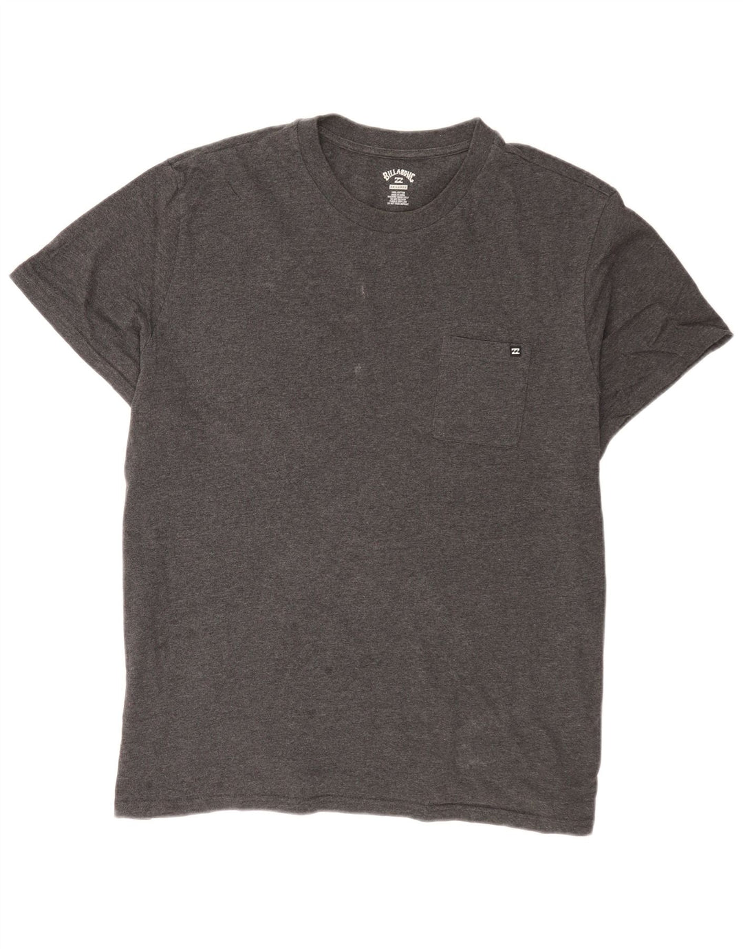 Billabong Mens T-Shirt Top 2XL Grey Cotton