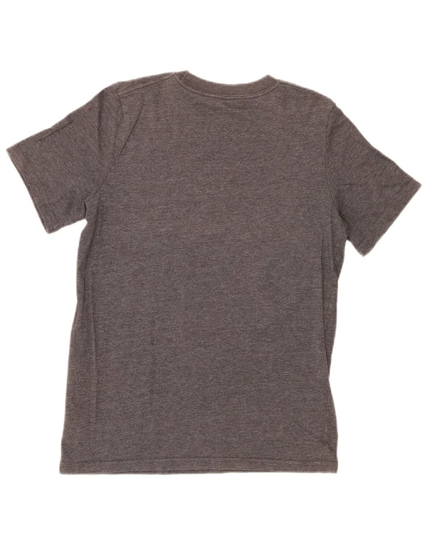 Adidas Boys Graphic T-Shirt Top 10-11 Years Medium Grey Cotton