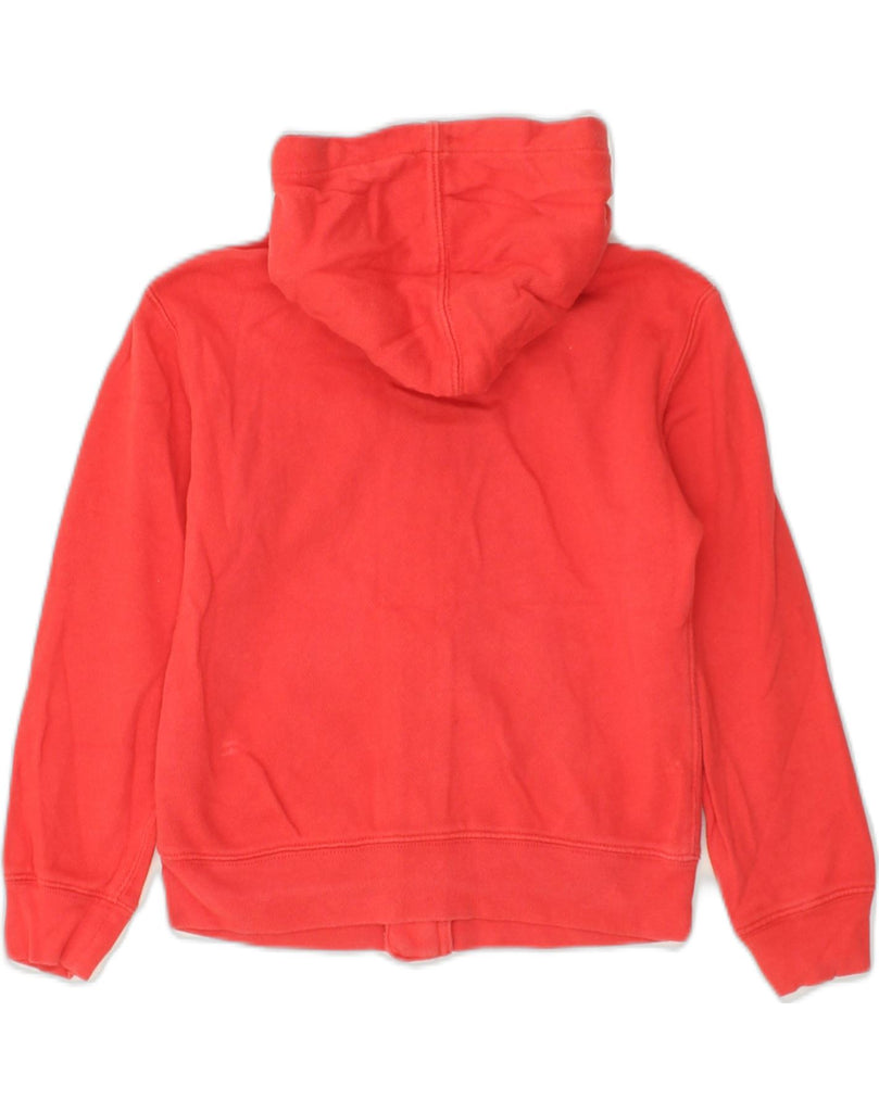 POLO RALPH LAUREN Girls Zip Hoodie Sweater 5-6 Years Red Cotton | Vintage Polo Ralph Lauren | Thrift | Second-Hand Polo Ralph Lauren | Used Clothing | Messina Hembry 