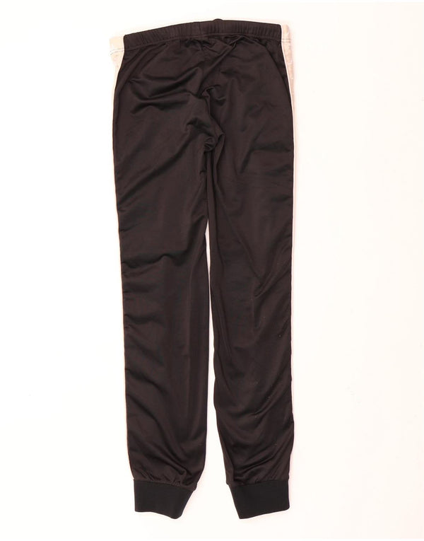 KAPPA Girls Tracksuit Trousers Joggers 15-16 Years  Black Colourblock