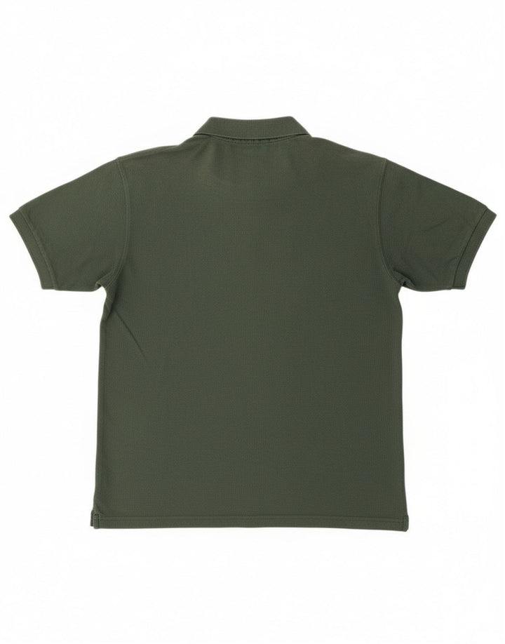 Marlboro Classics Mens Polo Shirt Medium Green Cotton