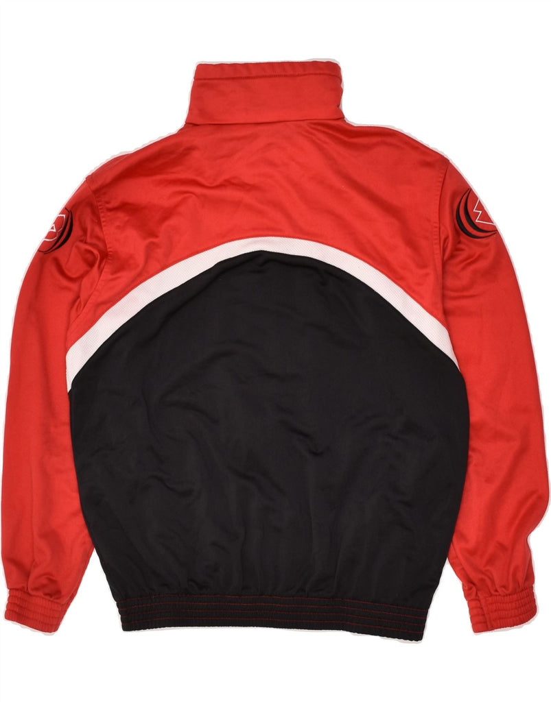 LOTTO Boys Tracksuit Top Jacket 13-14 Years Large  Red Colourblock | Vintage Lotto | Thrift | Second-Hand Lotto | Used Clothing | Messina Hembry 