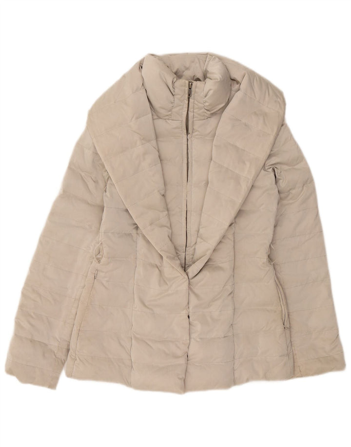 Max & Co. Womens Padded Jacket UK 12 Medium Beige