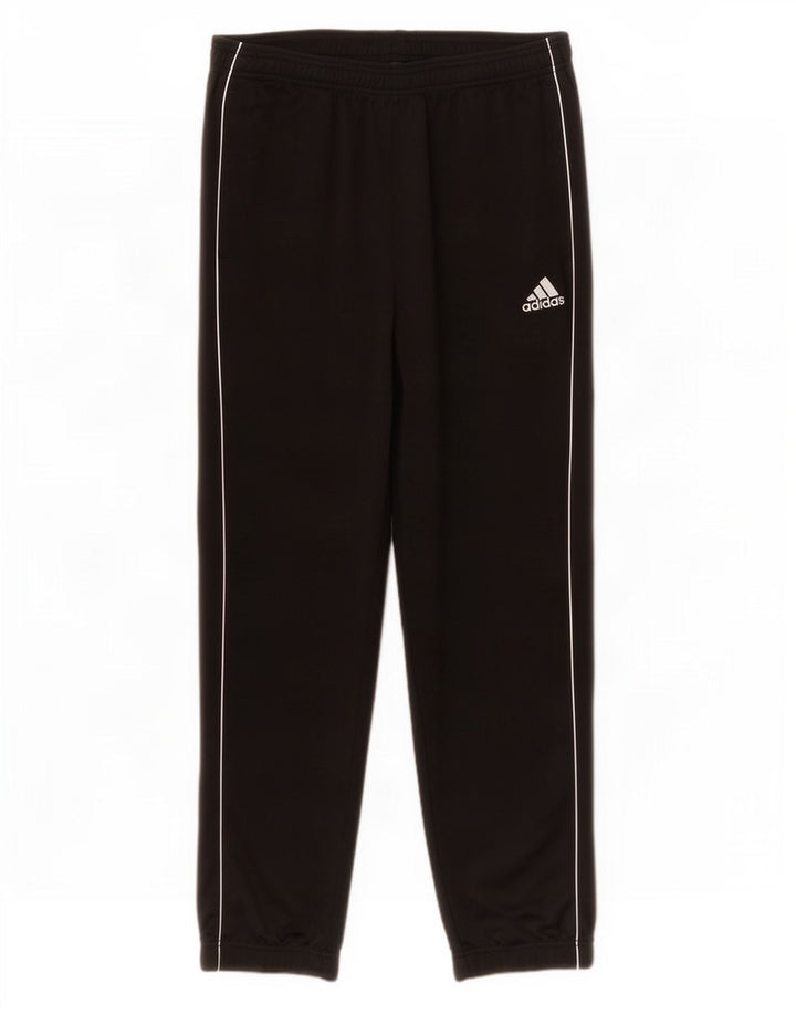 Adidas Mens Tracksuit Trousers Joggers XL Black Polyester