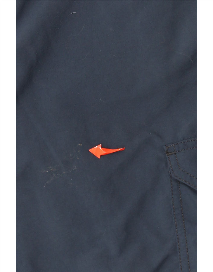 THINK PINK Womens Cargo Shorts W30 Medium Navy Blue