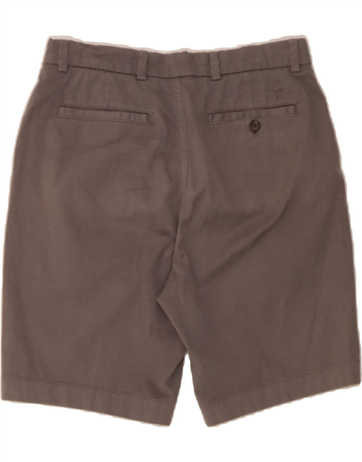BROOKS BROTHERS Mens Chino Shorts W33 Medium  Grey Cotton Vintage Brooks Brothers and Second-Hand Brooks Brothers from Messina Hembry 