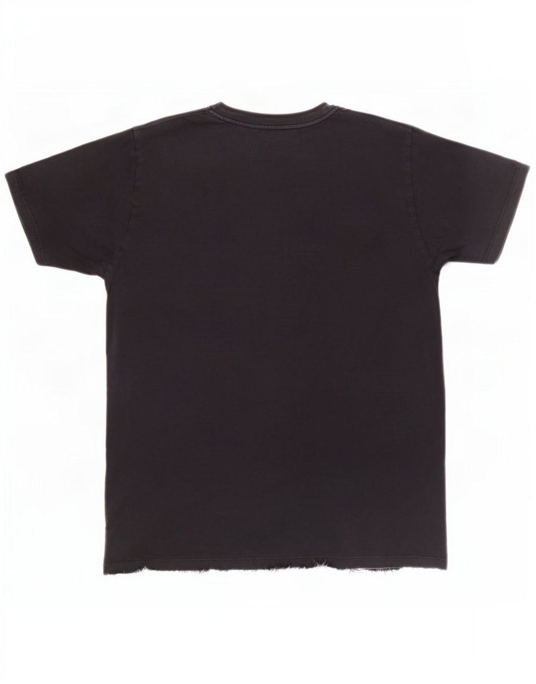 Replay Mens Graphic T-Shirt Top Large Black Cotton