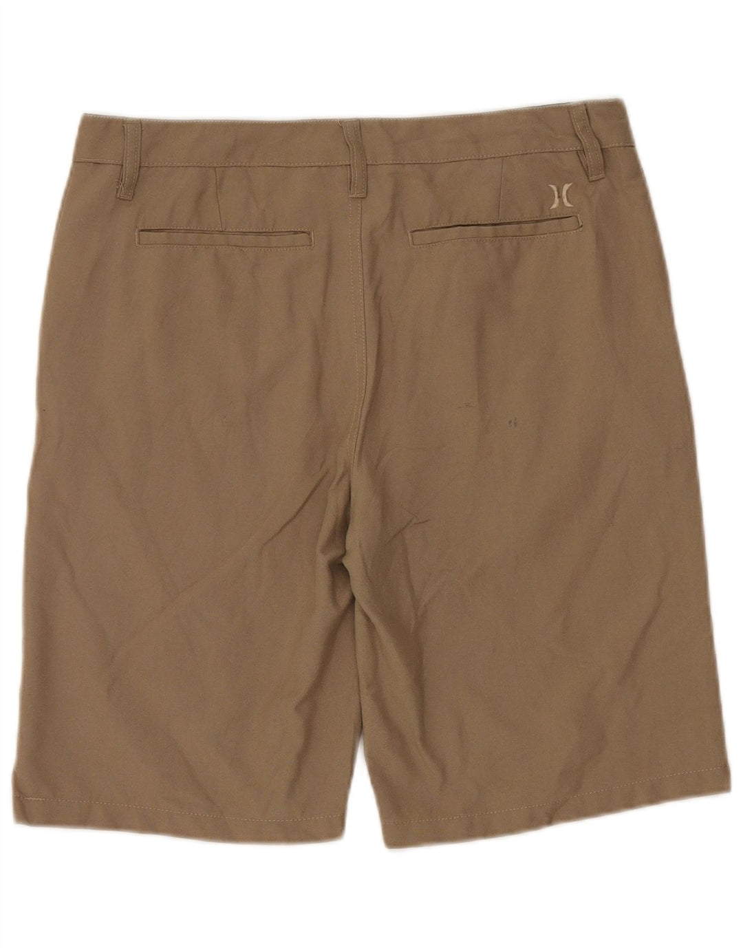 HURLEY Mens Chino Shorts W32 Medium Beige Polyester