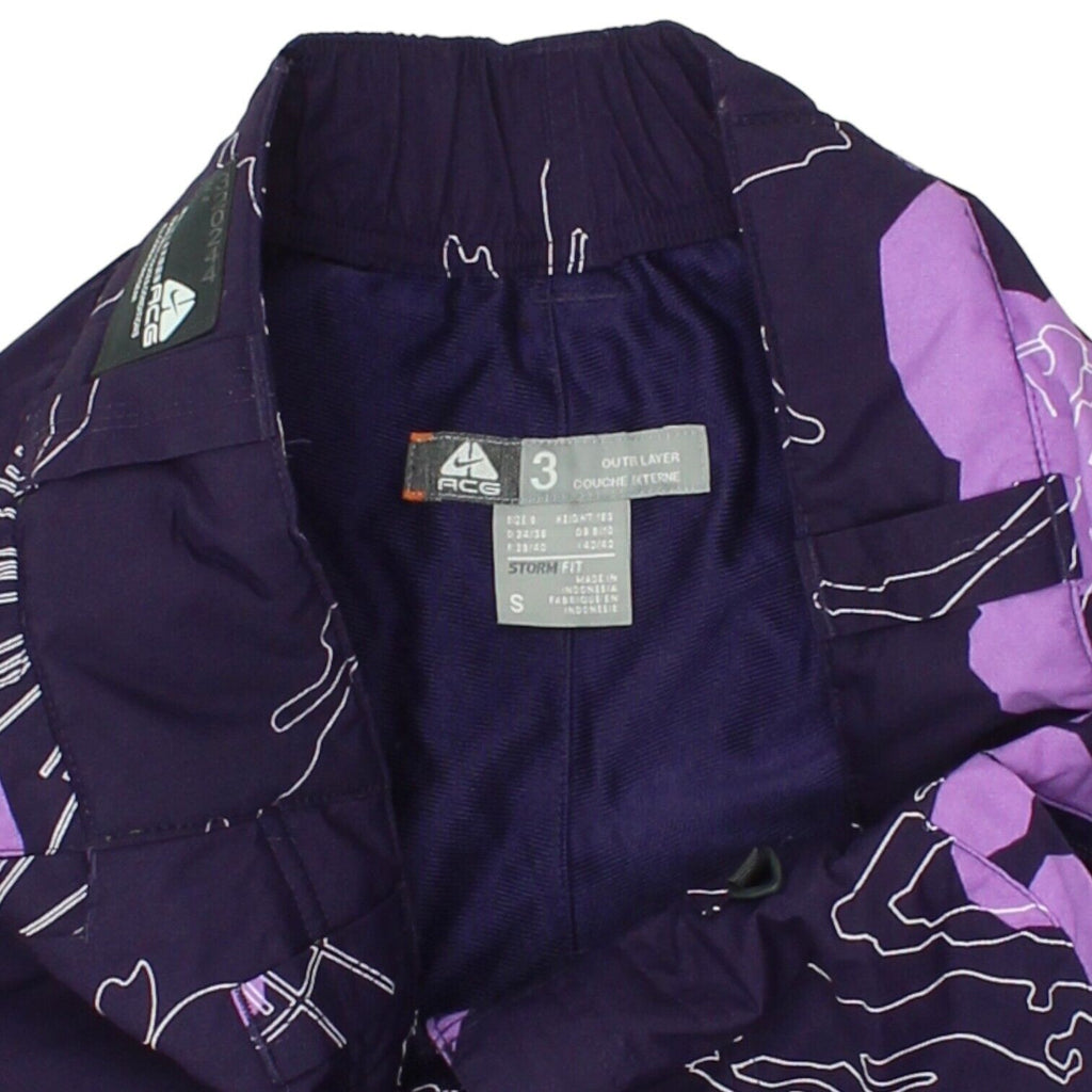 Nike ACG Storm Fit Womens Purple Snowboarding Trousers | Vintage Winter Sports | Vintage Messina Hembry | Thrift | Second-Hand Messina Hembry | Used Clothing | Messina Hembry 
