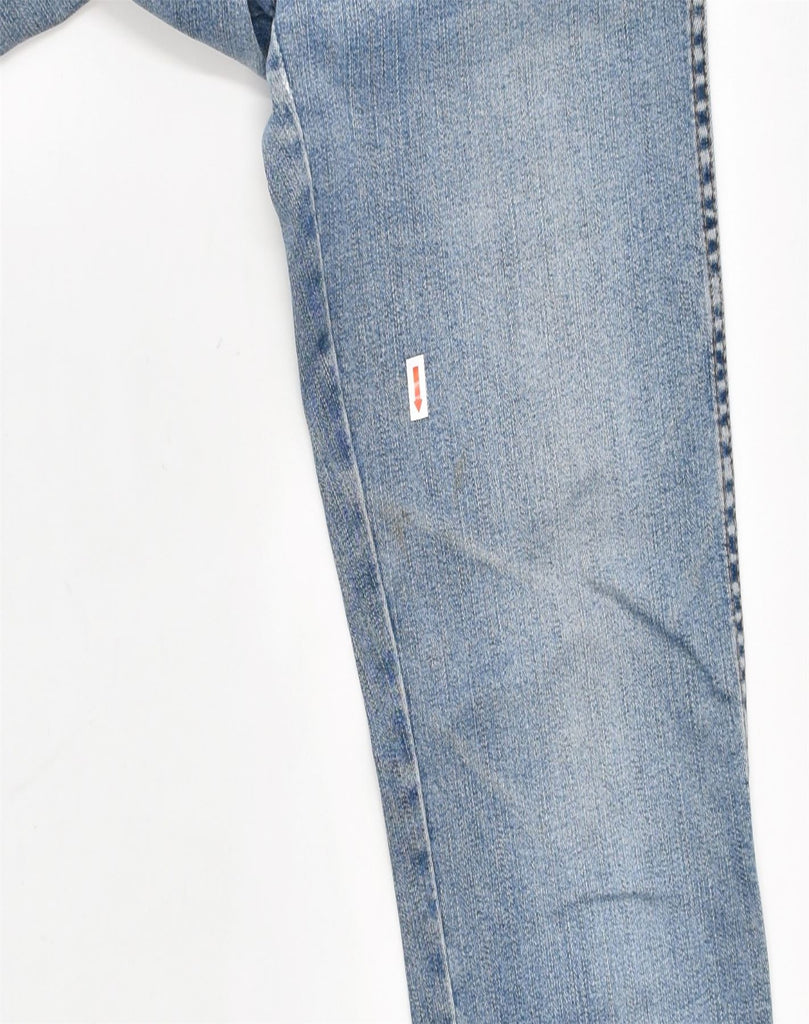 WRANGLER Womens Straight Jeans W31 L29 Blue Cotton | Vintage | Thrift | Second-Hand | Used Clothing | Messina Hembry 