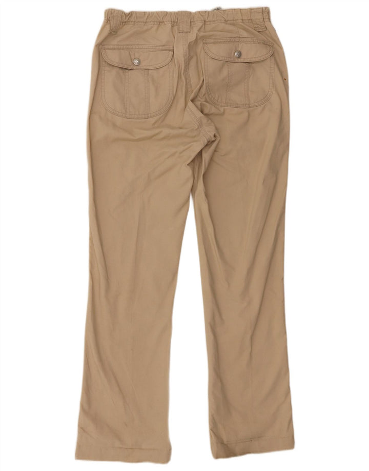 Ralph Lauren Womens Straight Cargo Trousers US 8 Medium W30 L29 Beige