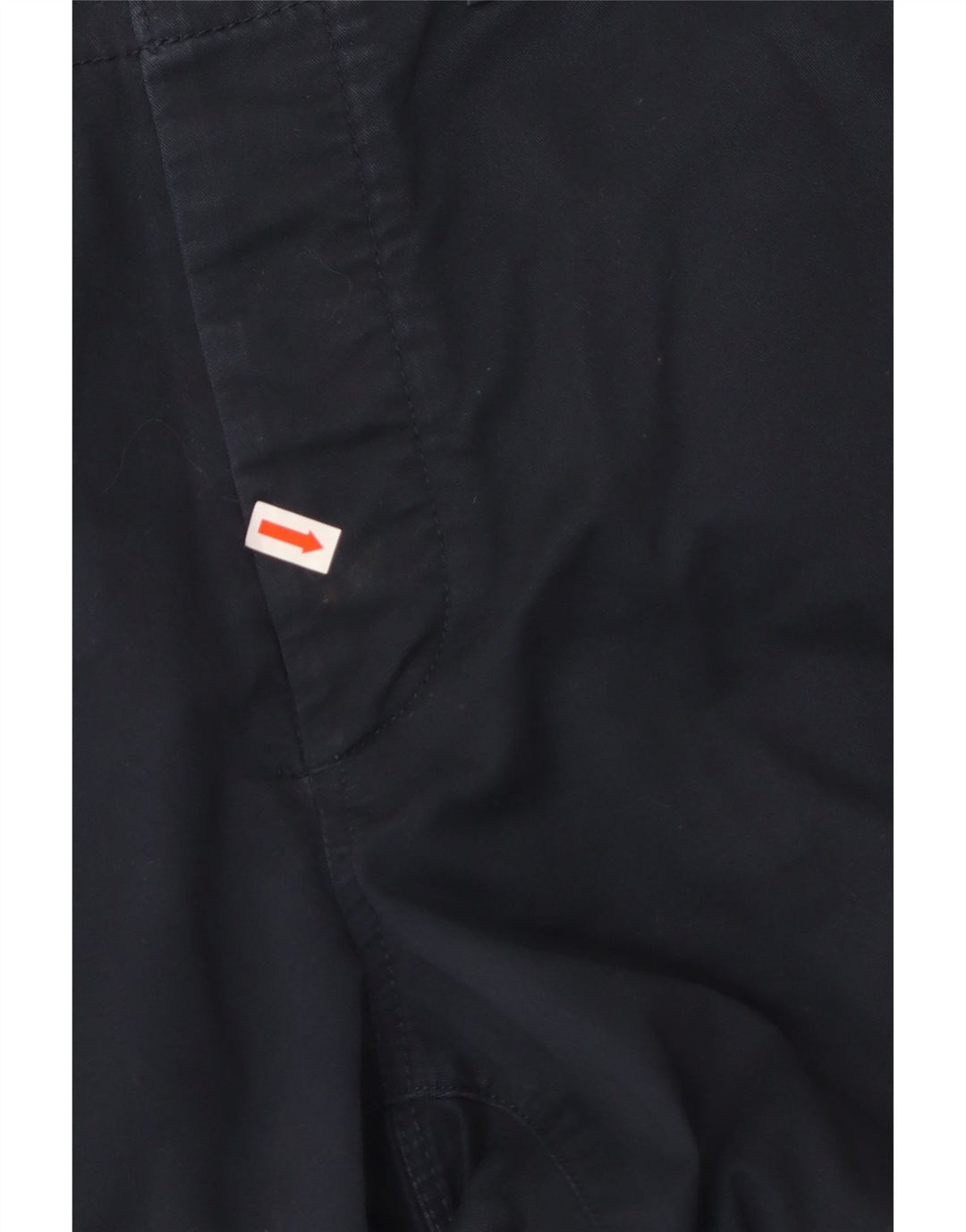 JACK & JONES Mens Slim Chino Trousers W34 L34 Navy Blue Cotton