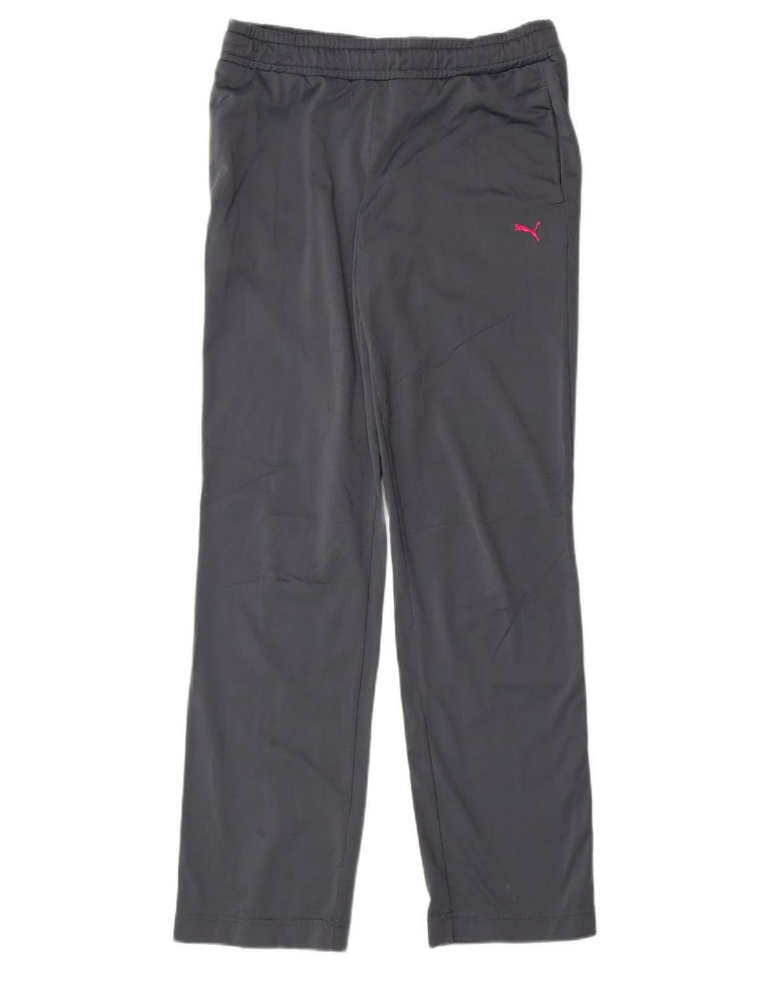 PUMA Womens Tracksuit Trousers UK 12 Medium  Grey Polyester