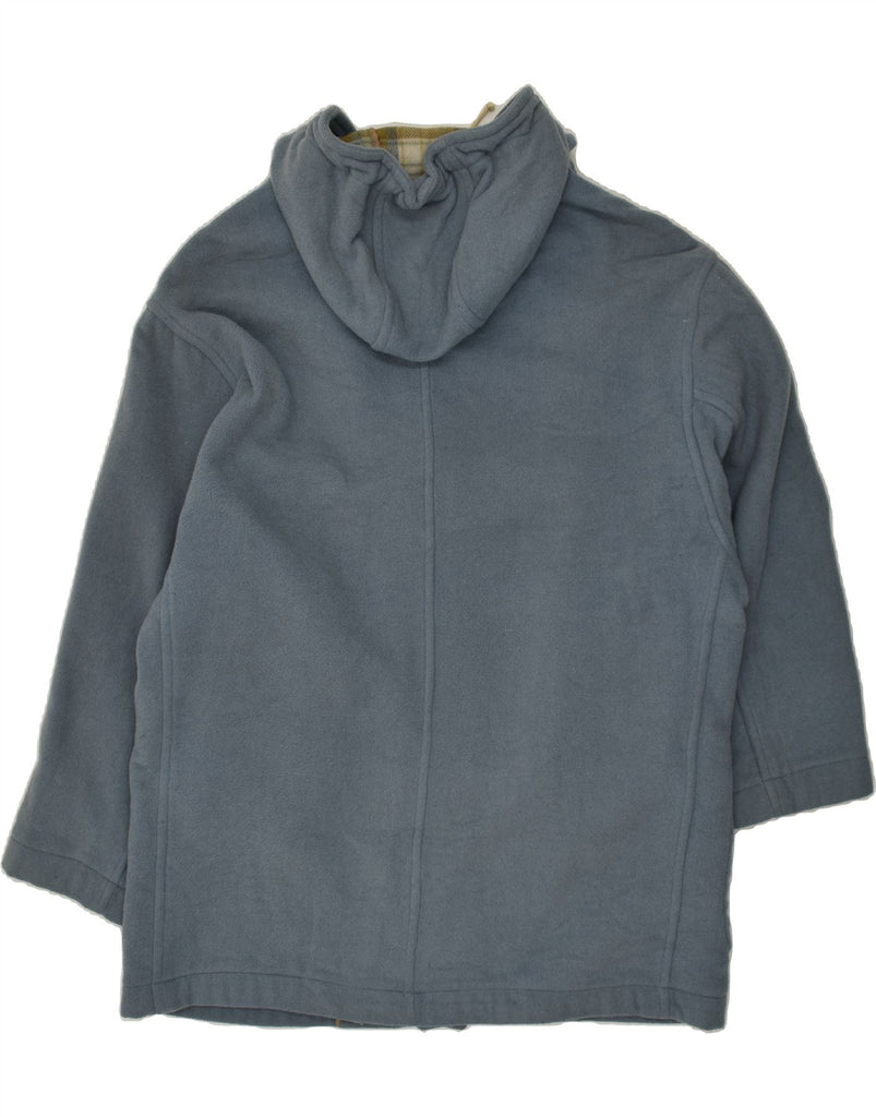 VINTAGE Mens Hooded Overcoat UK 42 XL Blue Wool | Vintage Vintage | Thrift | Second-Hand Vintage | Used Clothing | Messina Hembry 