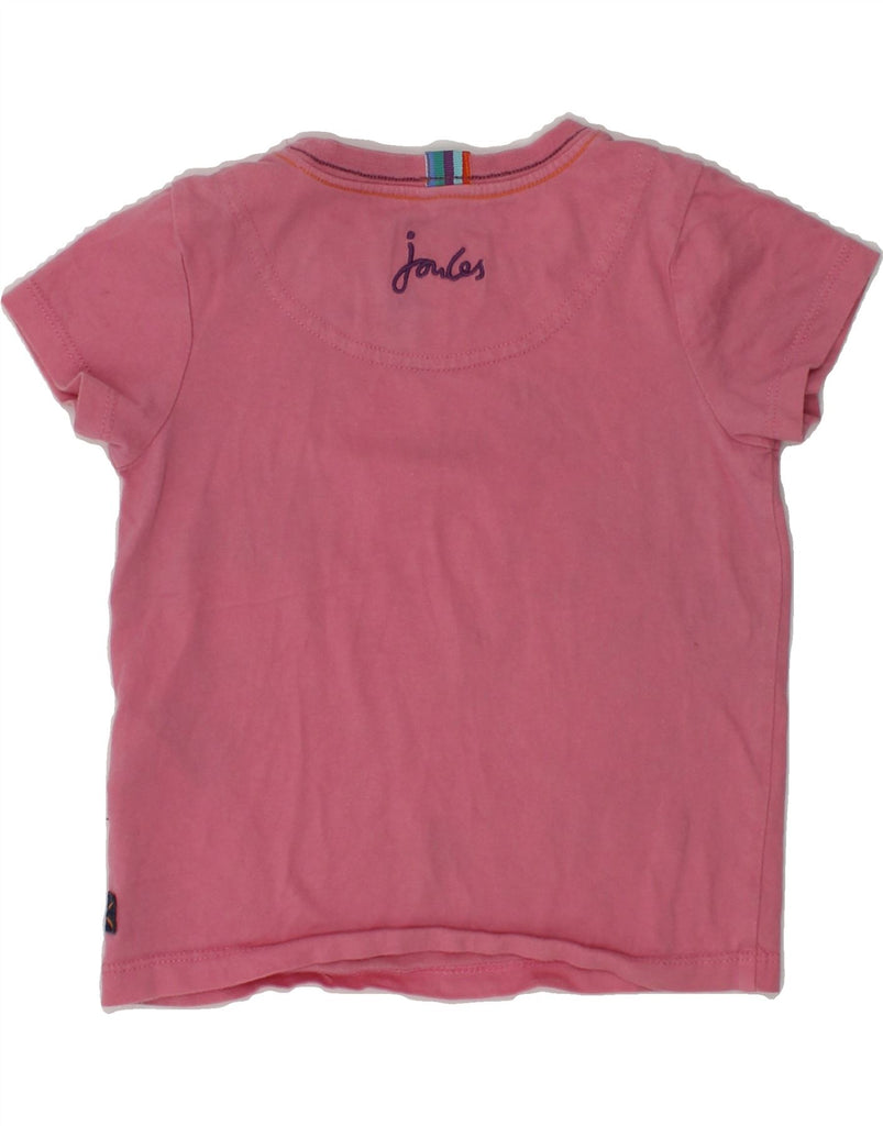 JOULES Baby Girls Graphic T-Shirt Top 12-18 Months Pink Animal Print | Vintage Joules | Thrift | Second-Hand Joules | Used Clothing | Messina Hembry 