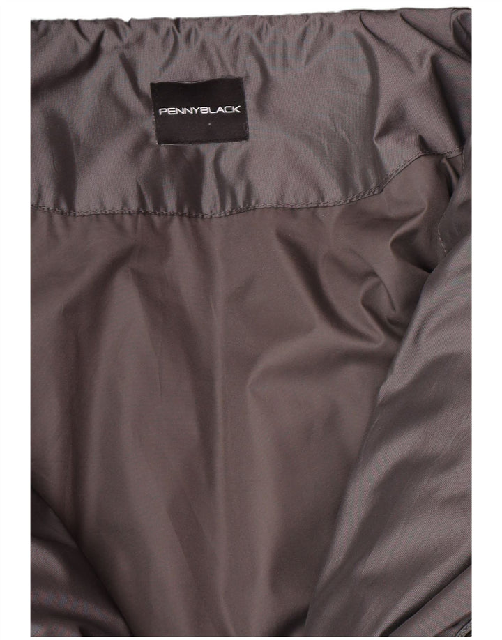 Penny Black Womens Hooded Padded Coat UK 12 Medium Grey