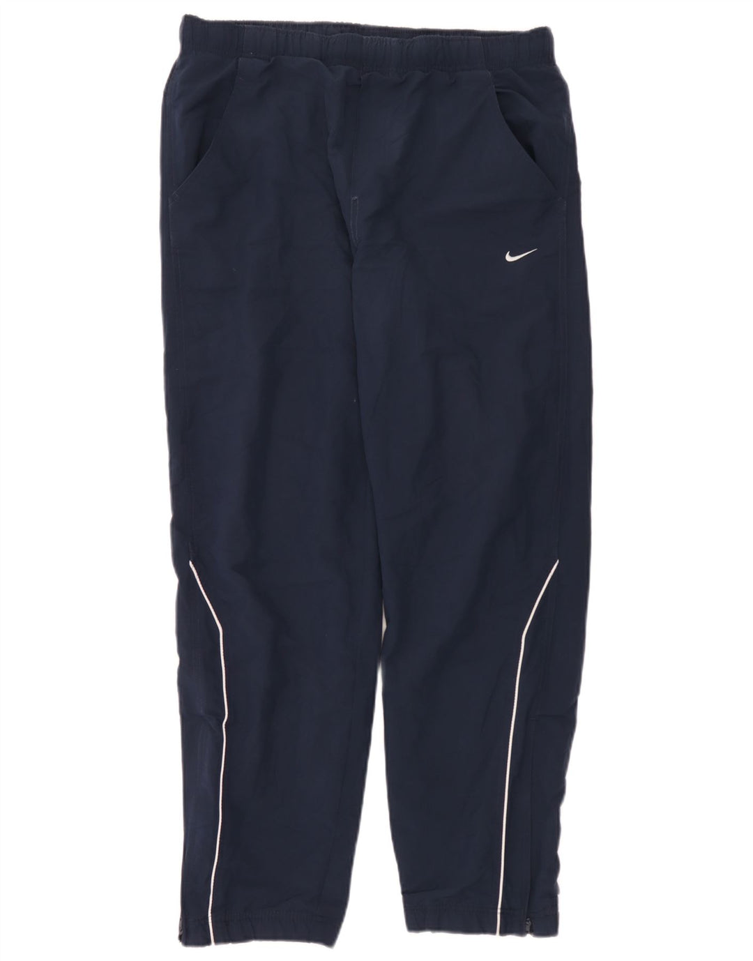 Nike Mens Tracksuit Trousers Joggers Medium  Navy Blue Polyester