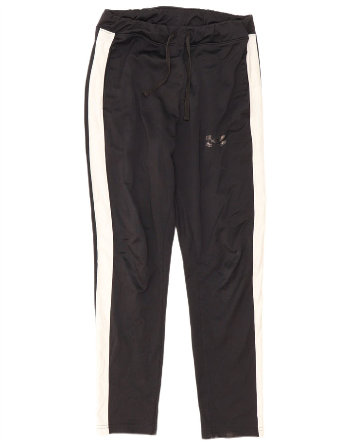 Under Armour Mens Tracksuit Trousers Small  Black Colourblock