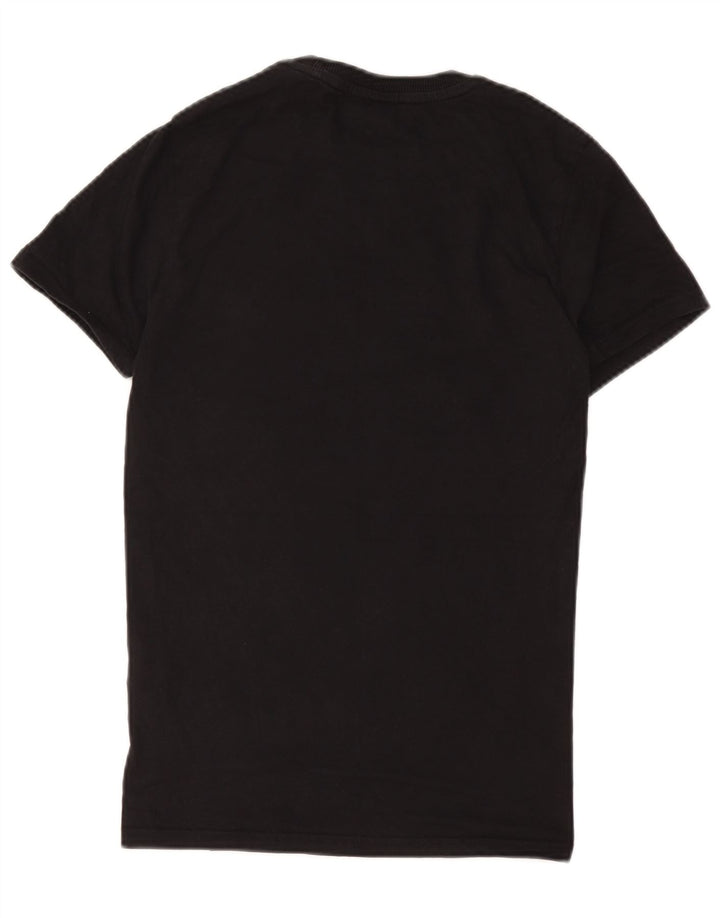 Superdry Mens Graphic T-Shirt Top Medium Black Cotton